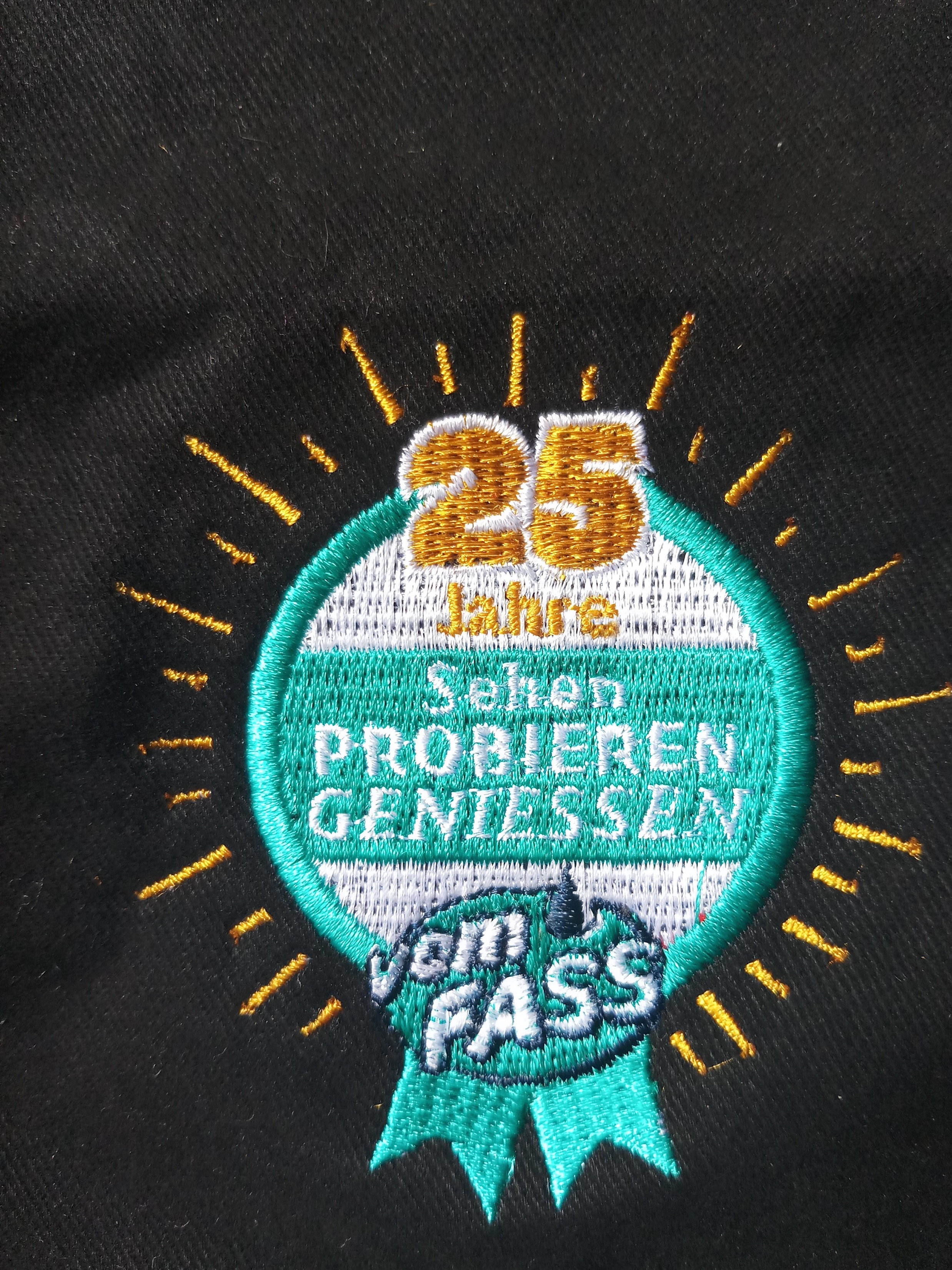 Cap Jubiläum bestickt