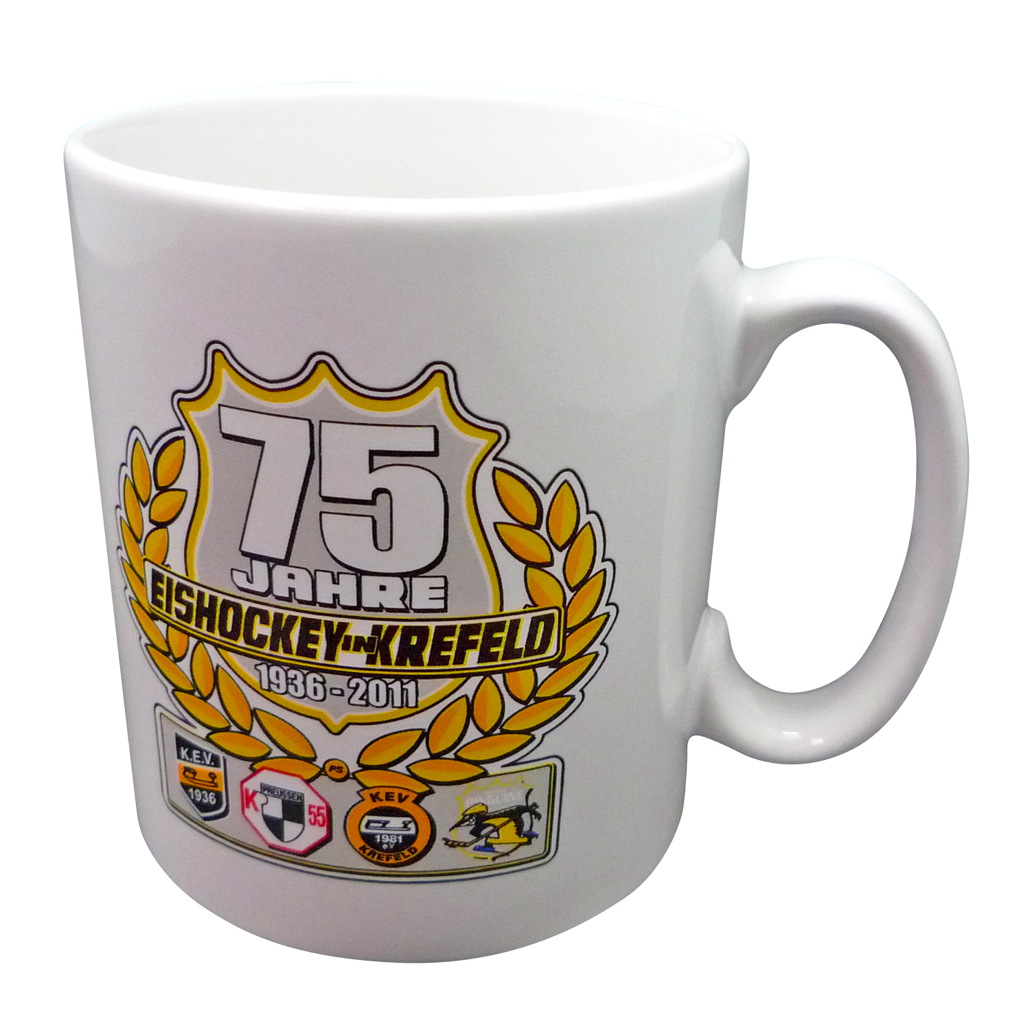 Tasse Jubiläum weiß inkl. mehrfarbigem Druck