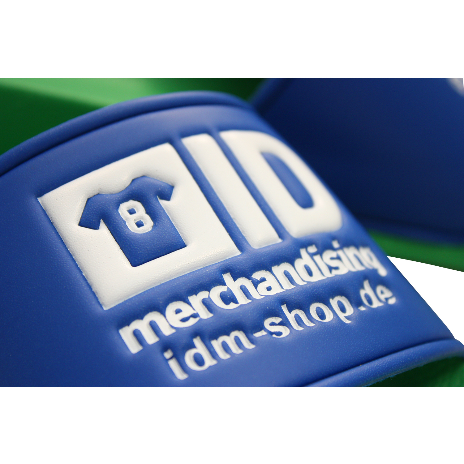 Badeschlappen Logo geprägt, konfigurierbar